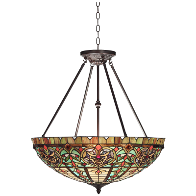 Essex 16wide Dyed Copper Metal Pendant Light
